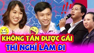 Sếp của chàng tuyên bố KHÔNG TÁN ĐƯỢC GÁI thì đừng VÁC MẶT ĐI LÀM khiến cả trường quay cười bể bụng