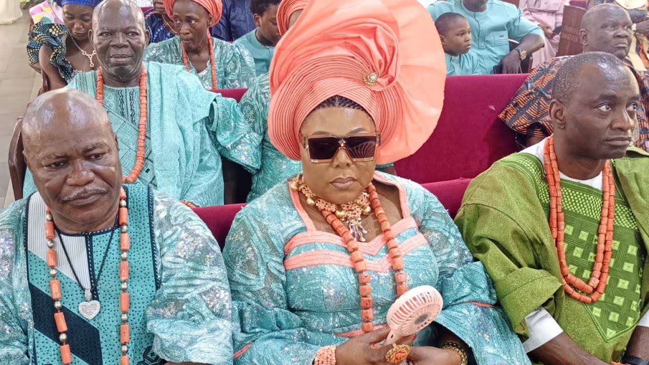 Burial ceremony of late chief peo ehiobu family thanksgiving.