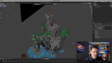 How I get my Lego designs from Bricklink Studio into Blender - using the Island Castle as an example