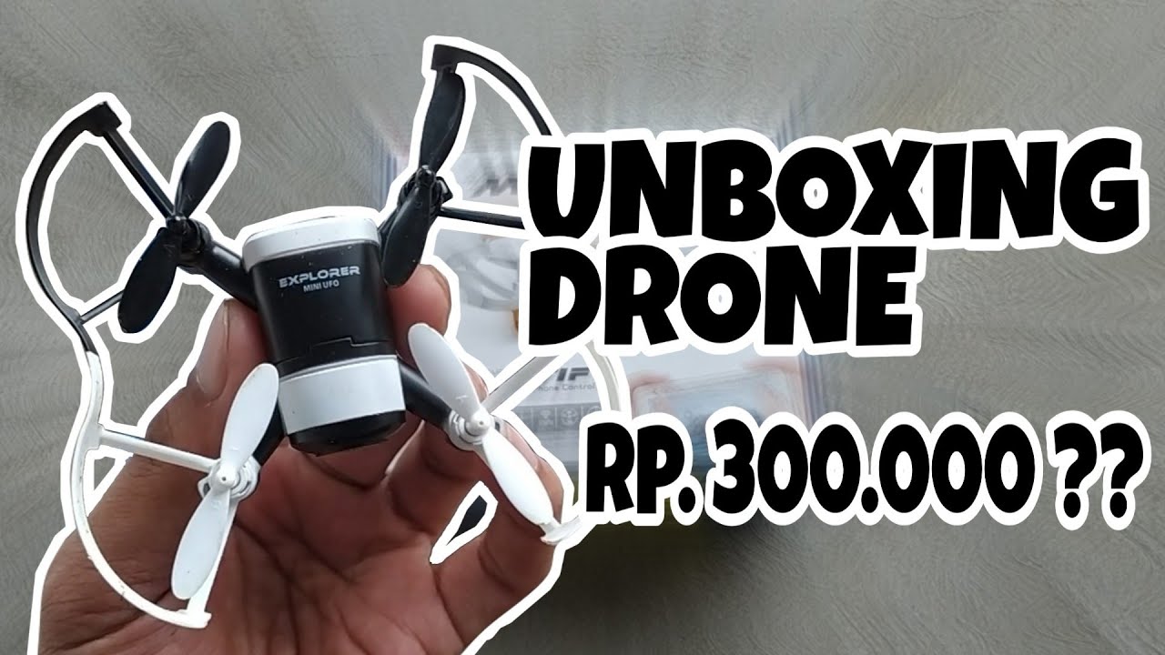 UNBOXING DRONE MINI UFO EXPLORER. WORTH IT GAK ??? YouTube