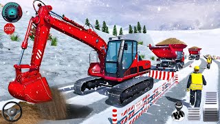 City Snow Excavator Simulator 3d - City Construction Simulator 3D Games#7 - Android GamePlay screenshot 2