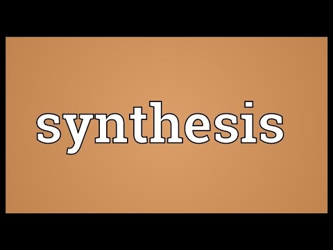 Synthesis Meaning