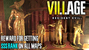 All Statues in Resident Evil Village Mercenaries (Get SS Rank with All Characters)