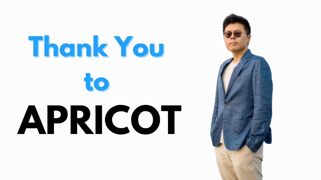 Speaker Series 8 - Thank You to APRICOT