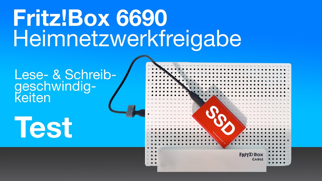 Fritz!Box 6690: Heimnetzwerkfreigabe - YouTube