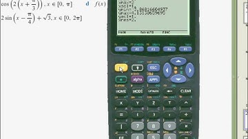 Using a TI89 calculator to sketch sin2x