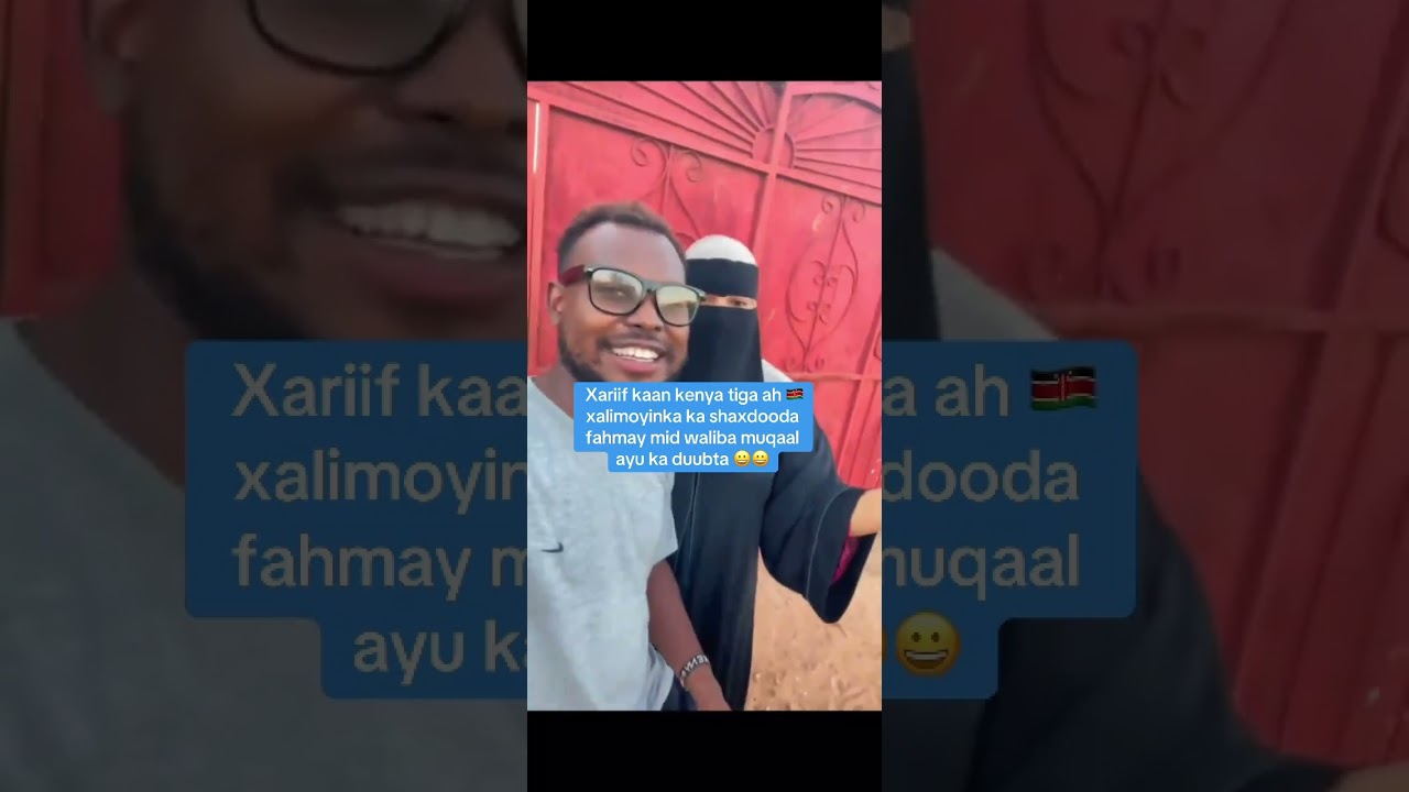 ⁣Halima is a expensive when she talk to faarax somali but foreigners  she is a cheap