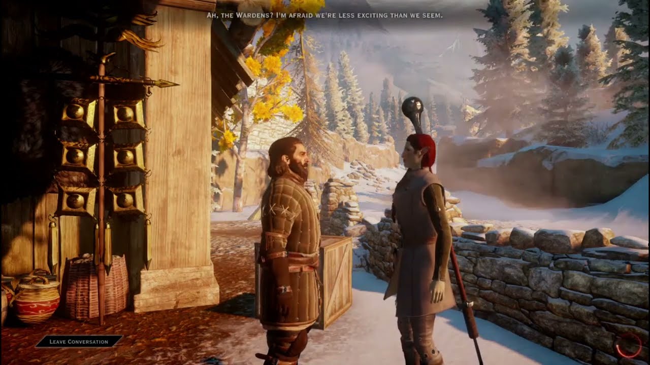 Dragon Age: Inquisition mod enables male Blackwall romance, terrific joke