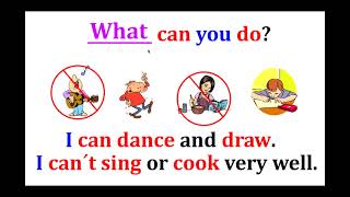 Intro, Unit 10 - Can / Can't