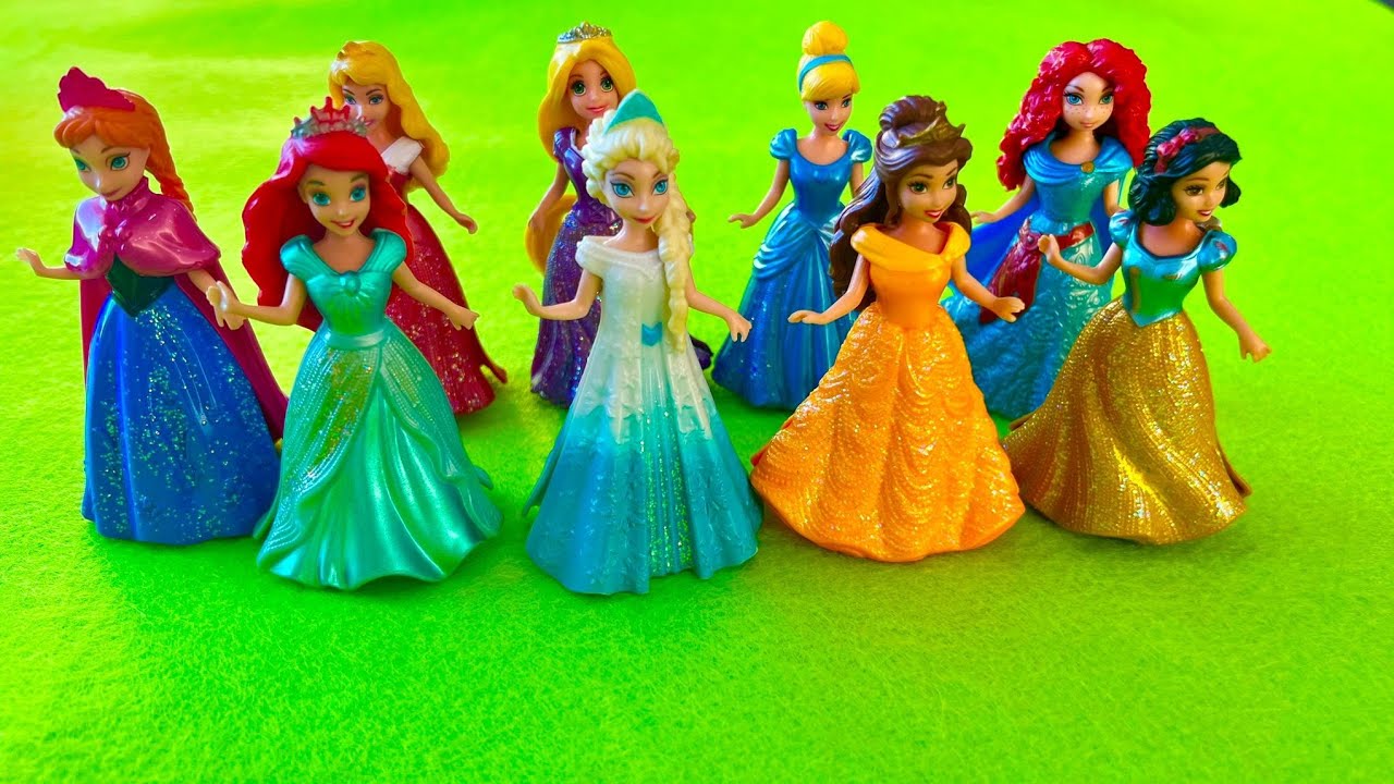Relaxing Minutes Satisfying with Unboxing Charming Disney Princess