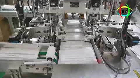 Full automatic outer earloop mask machine