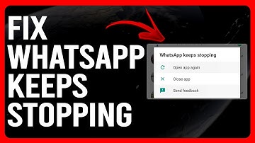 How To Fix WhatsApp Keeps Stopping (How To Troubleshoot WhatsApp That Keeps Stopping)