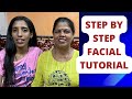 Step by step facial tutorial  aaj kiya maee ka vlcc facial