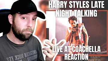Harry Styles - Late Night Talking LIVE REACTION | Metal Music Fan Reaction