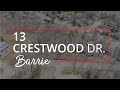 13 crestwood drive barrie  property for sale  faris team