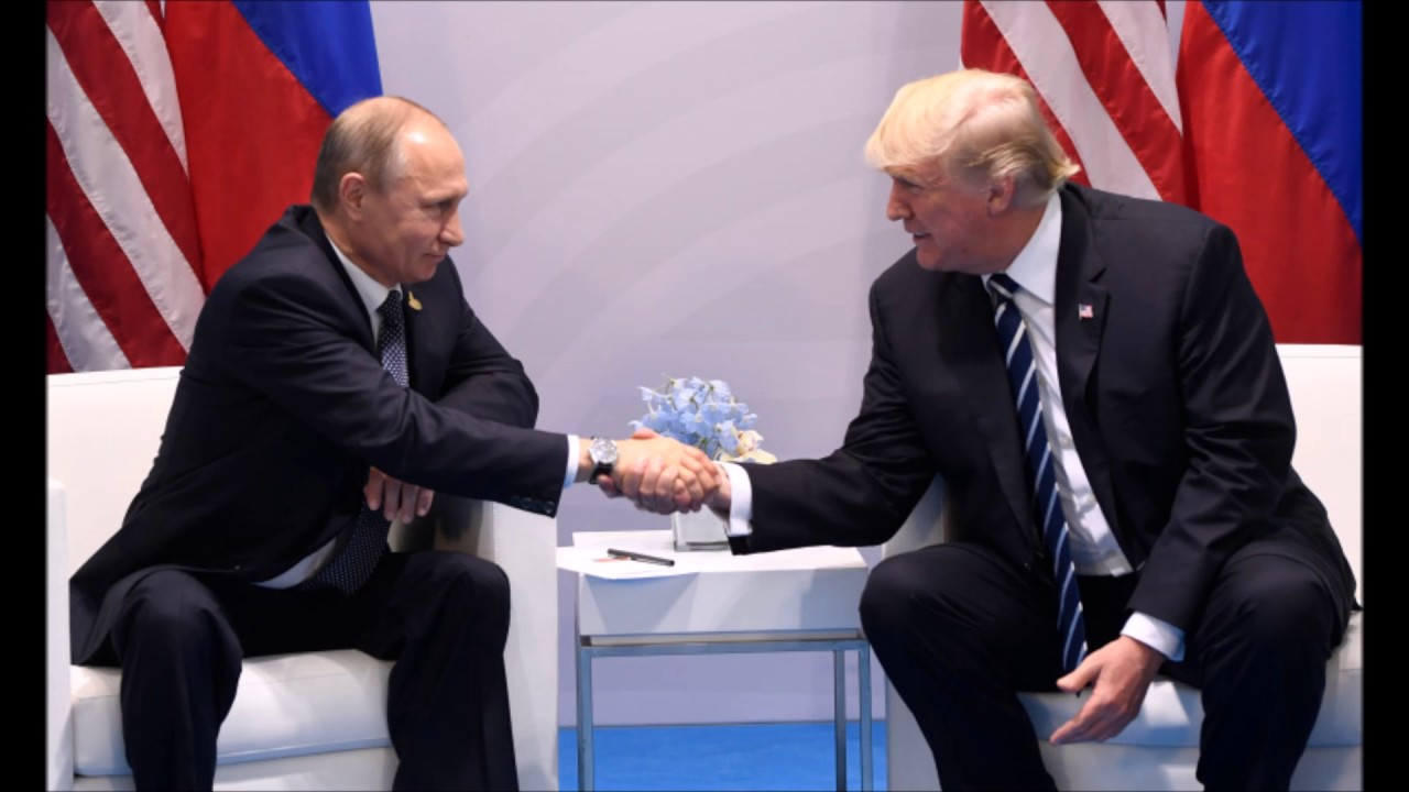 radio online The visuals of the Trump-Putin meeting in Hamburg (Mike Closer discusses w Adam Taxin)