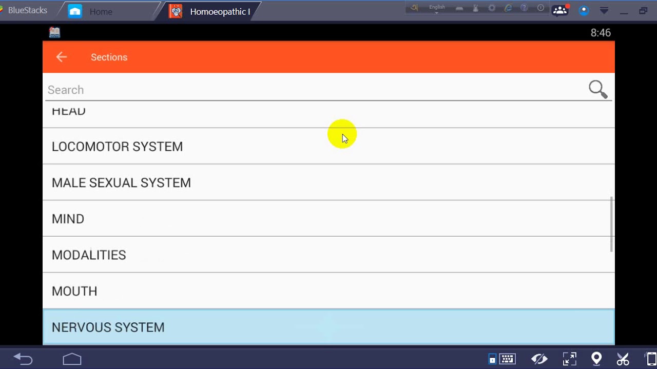 BOERICK REPERTORY CHAPTERS