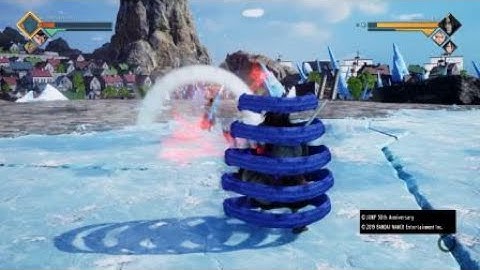 JUMP FORCE: Stopping CaC Perfect barrier with Toshiro!