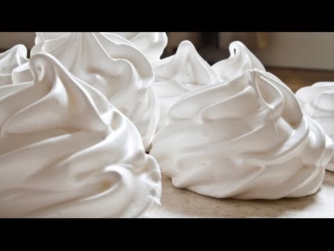 MERINGUES - VIDEO RECIPE