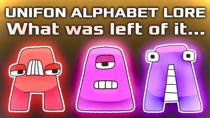 Alphabet Lore but with Unifon Letters - Comic Studio