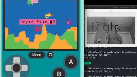 Rough Hack MakeCode Arcade Computer Vision Controller