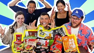 Which Instant Ramen is the BEST? | Taste Test Mukbang