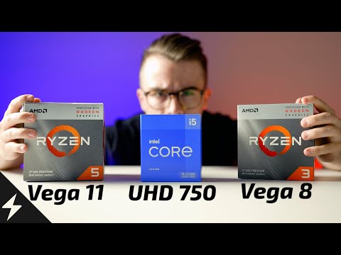 Gaming without a Graphics Card in 2021! - Intel UHD 750 vs Vega 8,11 and UHD 630