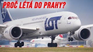 Proč létá polský Dreamliner pravidelně do Prahy?