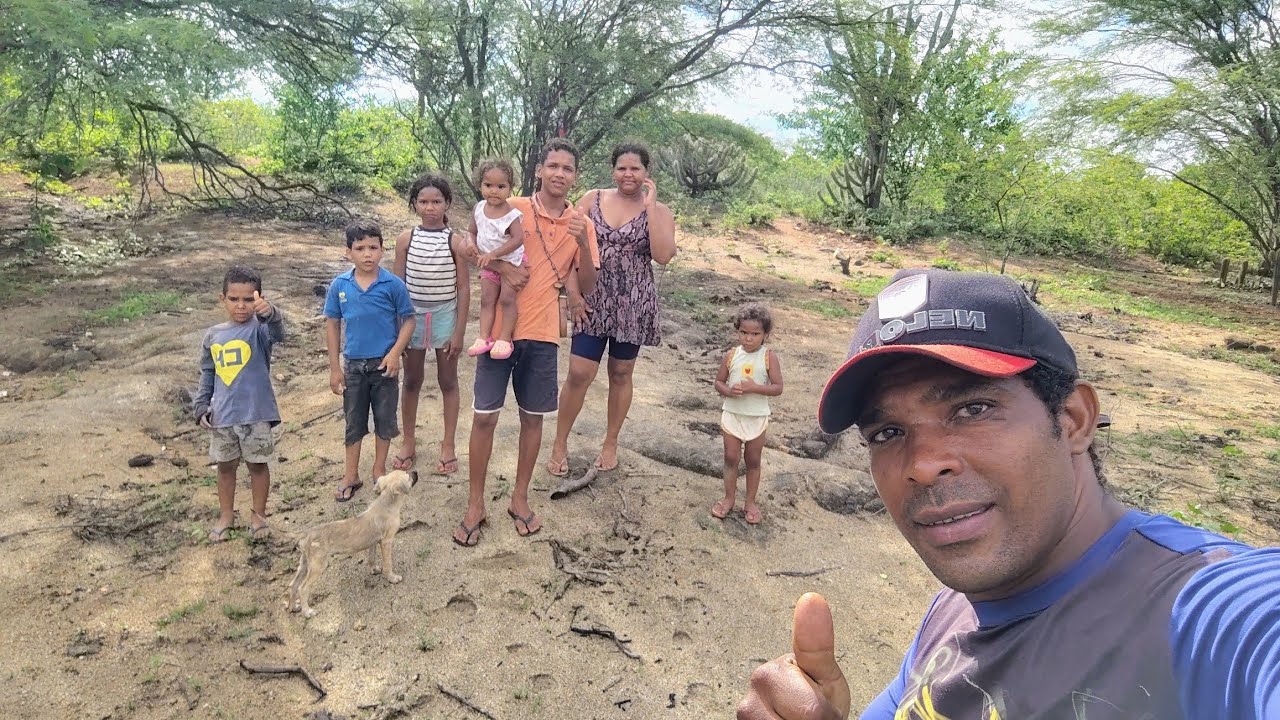 O vidro de hoje dando um passeio pela roça mais Margarida e as crianças