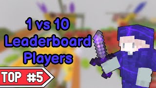 Minecraft Bedrock: Cubecraft Eggwars Mega 1v10 clutch against Leaderboard players! (Part 2) by TheDiamondRoblox 1,604 views 1 year ago 16 minutes