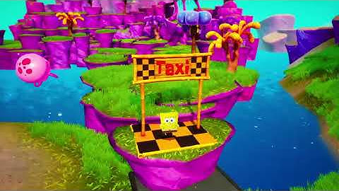 SpongeBob SquarePants: Battle For Bikini Bottom - Rehydrated out of bounds glitch