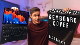 The Most Annoying Thing About This Keyboard! Galaxy Tab S7 Plus Book Cover Review screenshot 5