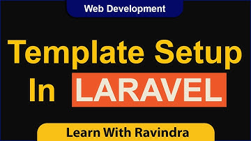 How to Setup HTML Template in Laravel | Configure Template in Laravel in Hindi