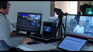 Building a virtual studio in an office space with a Tricaster Mini Building a virtual studio in an office space with a Tricaster Mini