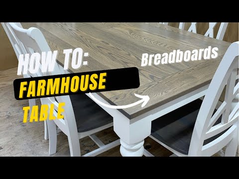 How To Make A Diy Farmhouse Dining Room Table