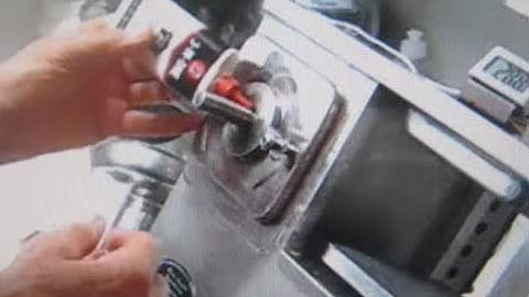 The easy way to oil a Front motor shaft seal weekly on a WHF or Norwalk juicer