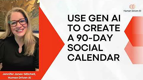 How To Use #AI To Create a #Content Calendar for #SocialMedia