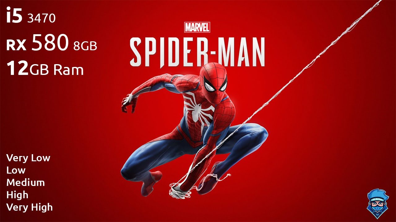 Marvel's Spider-Man | Spider Man Remastered | i5 3470 RX 580 8GB