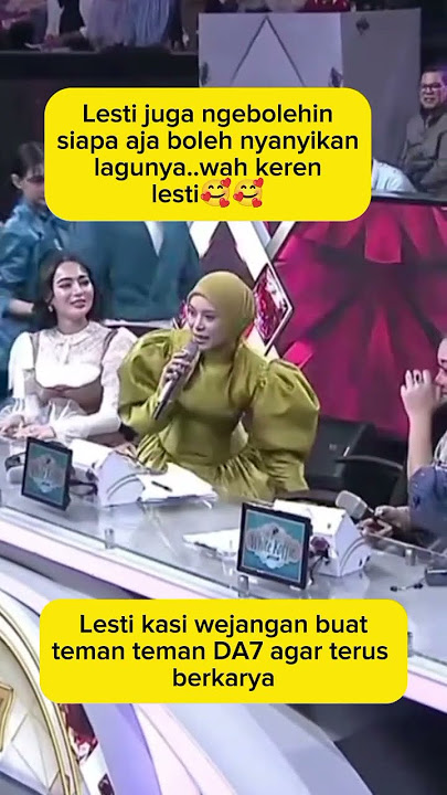 Lesti ngebolehin siapa aja boleh nyanyikan lagunya #lesti #lovers #leslar #lesti #kejora