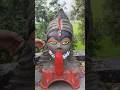 kali maa mitti Murti makings/ ma kali mitti se banaye/ kali ma idols making #shorts #video