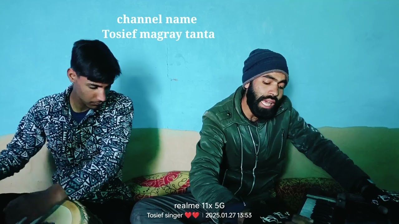 Ye masoom paan moun han han galeth gov sad kashmiri song by ||Tosief tanta cont no 8803102344