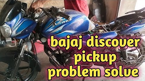 bajaj discover pickup problem solve #bikewashandworkcenter
