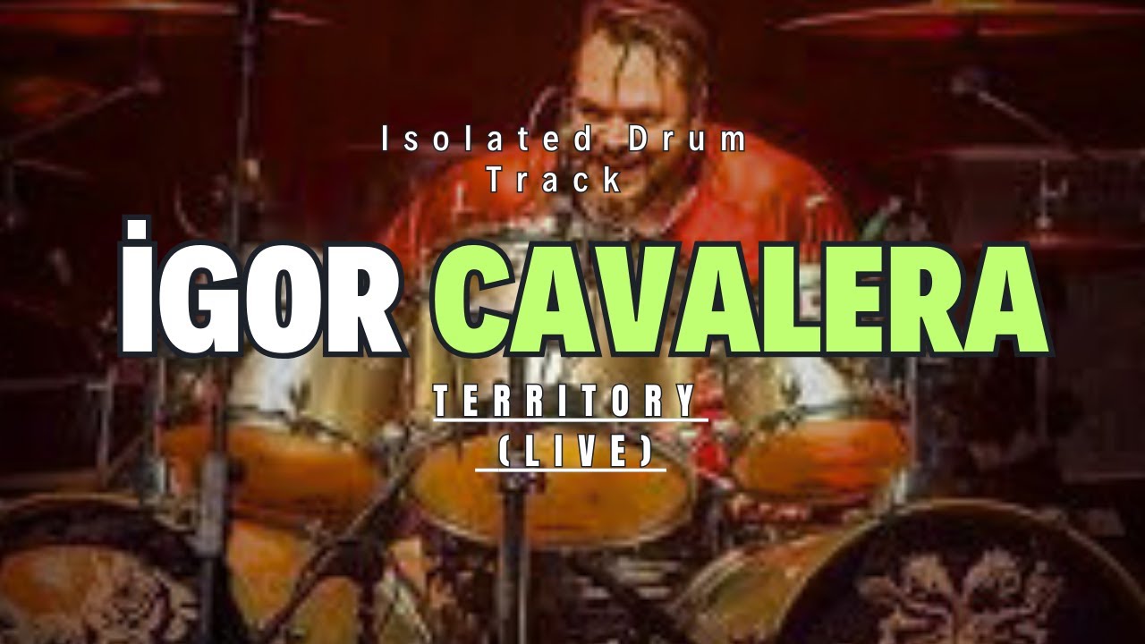 Igor Cavalera Isolated Drum Track - Territory | Sepultura Live Drum Solo