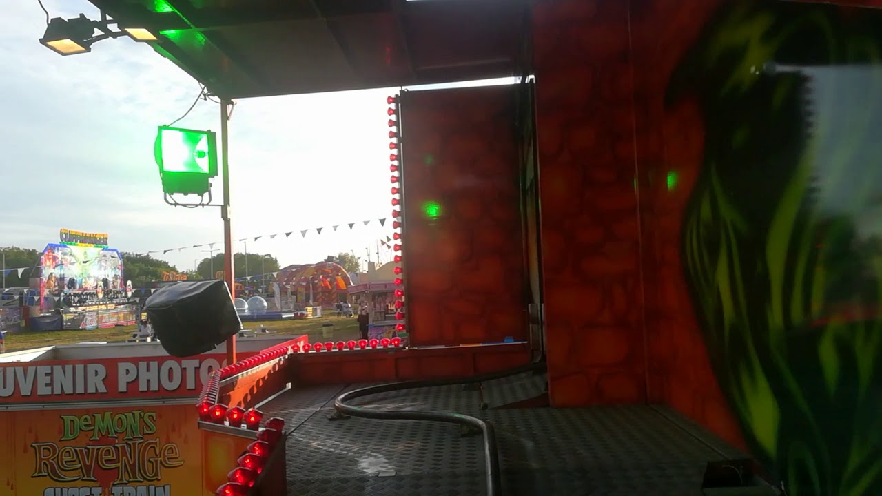 Charlie Hart's Demons Revenge Ghost Train (On Ride)