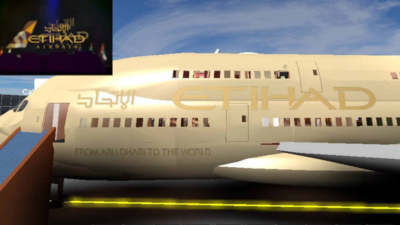 First Etihad Airways A380 Roblox - economy wightlink ferries roblox