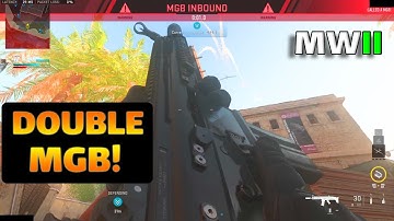 Modern Warfare II DOUBLE MGB "NUKE" STREAK! w/ TAQ-56 (SBMM reverse boosted) PS5 Gameplay