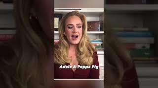 Adele Responds To Peppa Pig