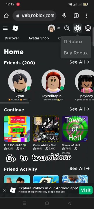 how to get you're pending robux!