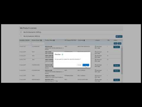 Juniper Agile Licensing Portal Revoke Capability Demonstration