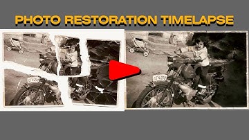 GIMP 2.10.20 | PHOTO RESTORATION: TIMELAPSE